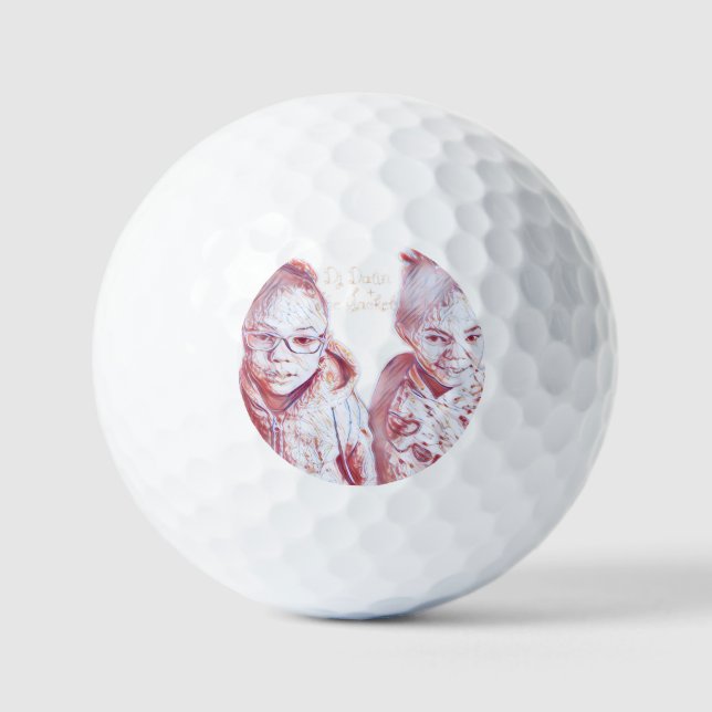 Golfplätze Golfball (Vorderseite)