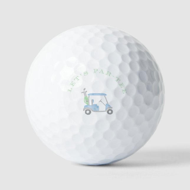 Golfplätze Golfball (Vorderseite)
