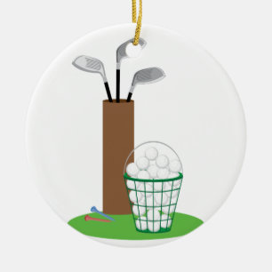 Golfplätze Keramik Ornament