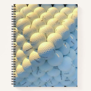 Golfplätze Notizbuch