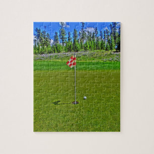 Golfplatzpuzzlespiel