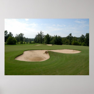 GolfplatzSandfang Poster