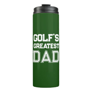 'Golf's Greatest Dad' Geburtstags-Vatertagsgeschen Thermosbecher
