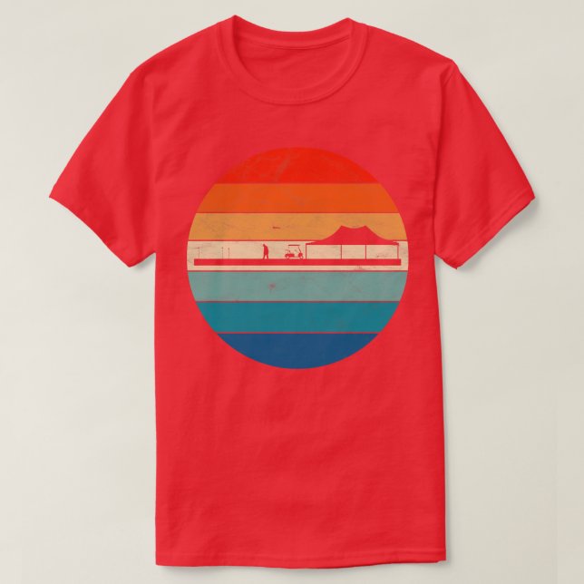 Golfschläger T-Shirt (Design vorne)
