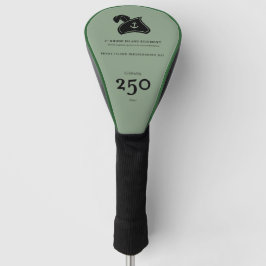 Golfschlägerabdeckung — 1. Rhode Island Regiment Golf Headcover
