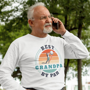 Golfspielen Best Opa Par Outdoor Sport Custom T-Shirt