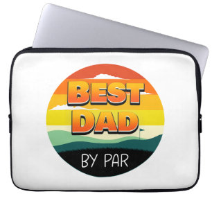 Golfspielen Golfer Vater Der beste Vater Laptopschutzhülle