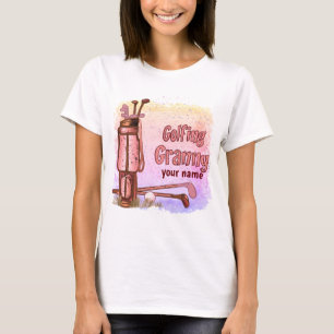 Golfspielen in Granny T-Shirt