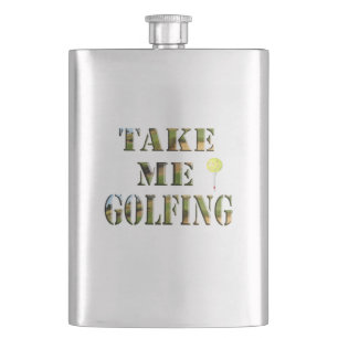 Golfspielen, klassische Hip Flasche Flachmann