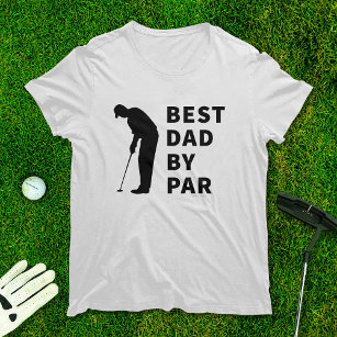 Golfspielen Pater Der schönste Vater Par Golf Spaß T-Shirt