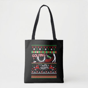 Golfspielen von Shirts - Golfen von Weihnachten-Sh Tasche