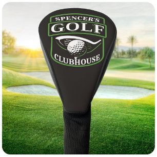 Golfspieler ADD NAME Pro Golfspieler Club Clubhaus Golf Headcover