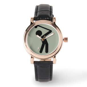 Golfspieler Armbanduhr
