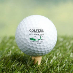Golfspieler bringen immer ein zusätzliches Paar mi Golfball