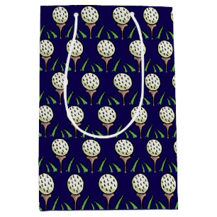 Golfspieler Geschenk Überdimensionierte Golfbälle  Mittlere Geschenktüte
