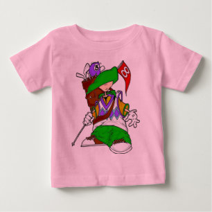 Golfspieler-Kind Baby T-shirt
