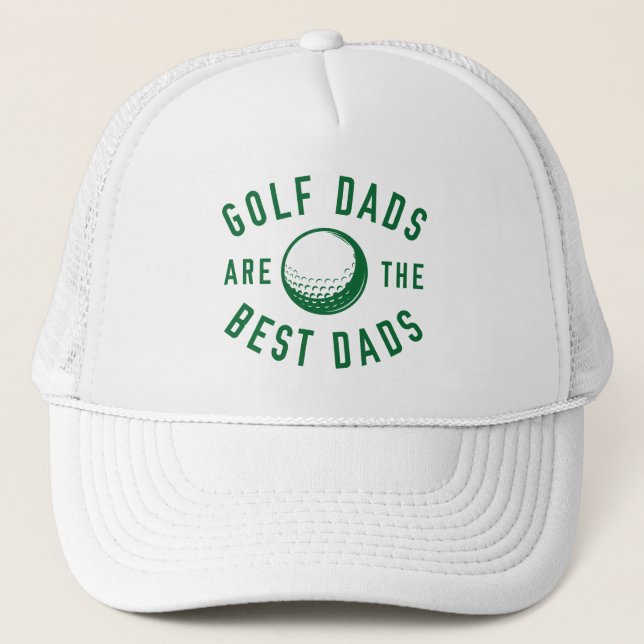 Golfspieler sind die besten Vater für Väter Truckerkappe (Vorderseite)