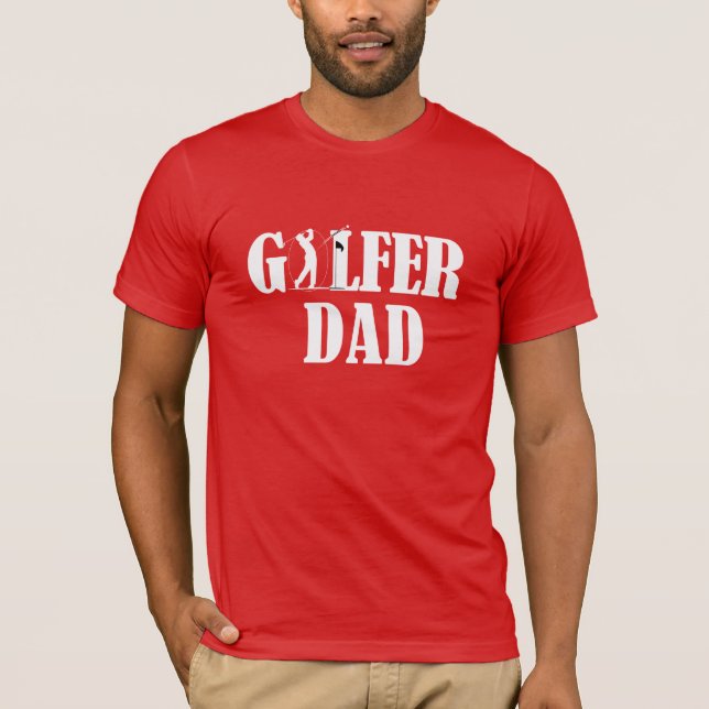 Golfspieler T-Shirt (Vorderseite)