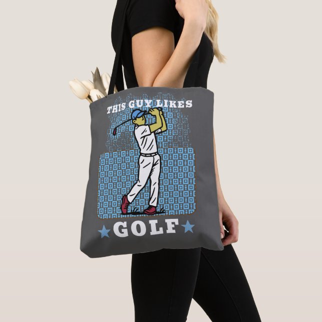 Golfspieler Tasche (Von Nahem)