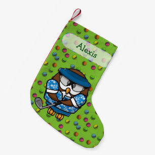 Golfspielereule WeihnachtsStrumpf Kleiner Weihnachtsstrumpf
