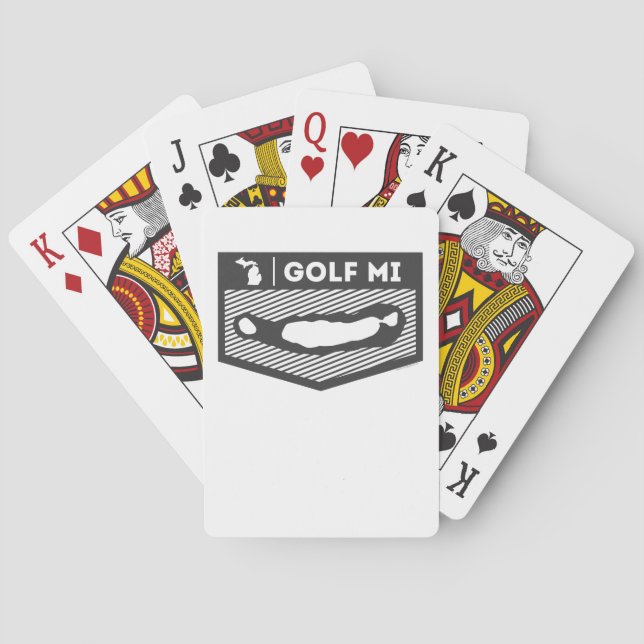Golfspielkarten Spielkarten (Rückseite)