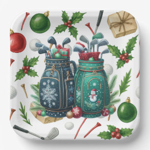 Golftasche Weihnachtsgeschenke für Golfer Pappteller
