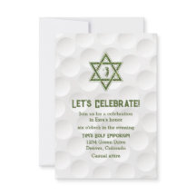 Golfthema Golf Bar Mitzvah Empfang laden