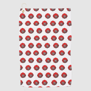 Golftuch Malteser Kreuz Golfhandtuch