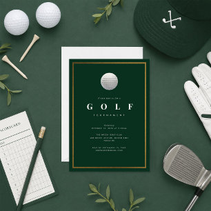 Golfturnier Einladung