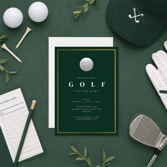 Golfturnier Einladung (Von Creator hochgeladen)