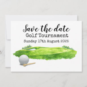 Golfturnier Save the Date Einladung