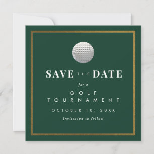 Golfturnier-Save-the-Date-Karte Einladung