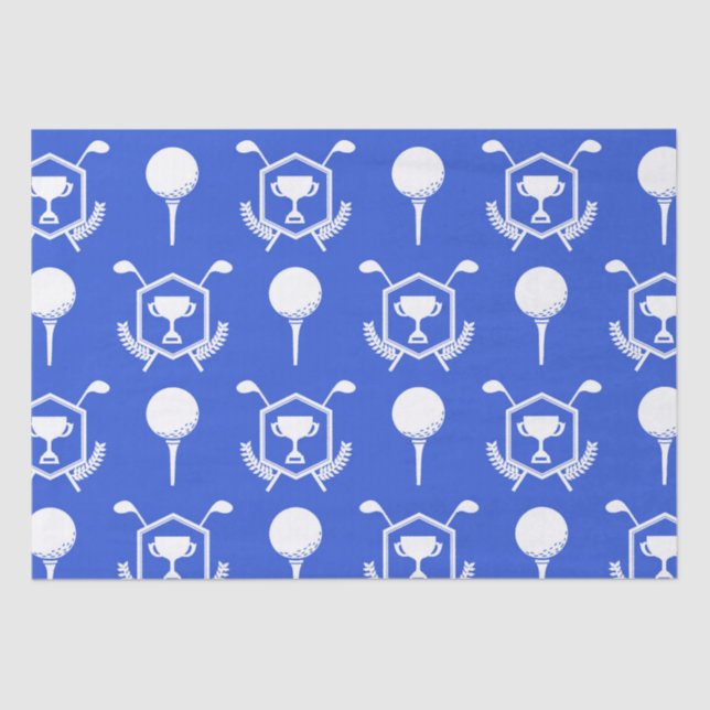 Golfturnier Seidenpapier (Vorderseite)