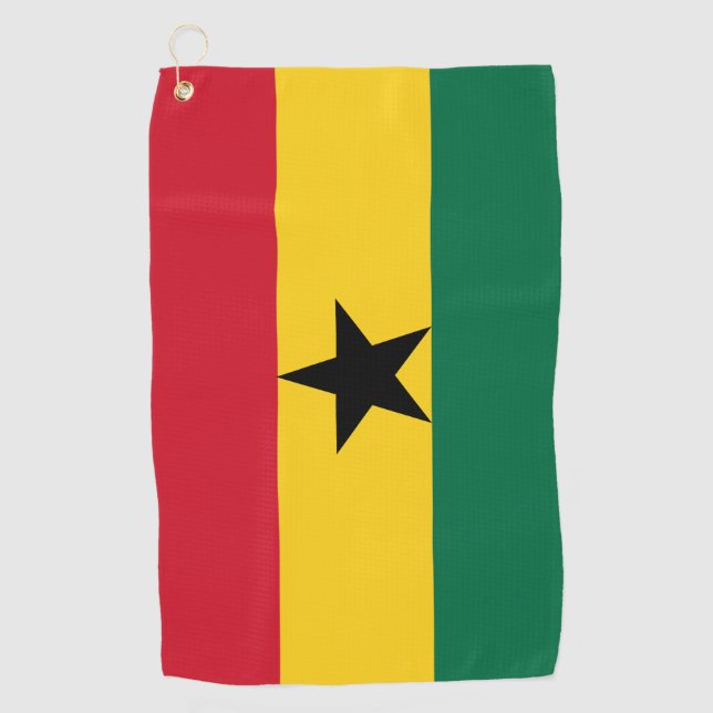 Golfurlaub Ghana /sport Golfhandtuch (Vorderseite)