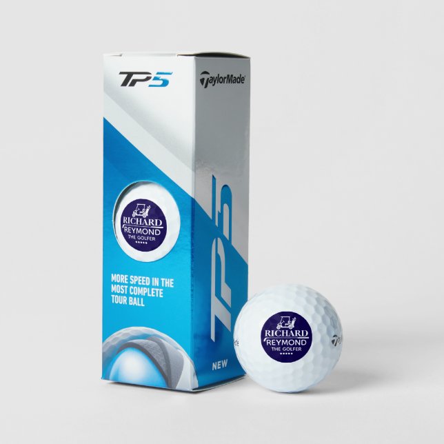 Golfwagen - der Golfer Mark dunkelblau Golfball (Äußeres Gebäude)