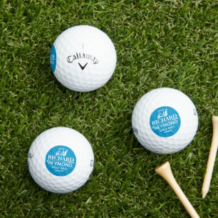 Golfwagen > Golfer Blaues Zeichen Golfball