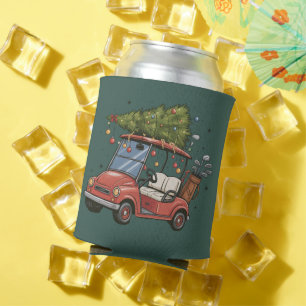 Golfwagen-Weihnachtsbaum Golf-Liebhaber-Geschenk Dosenkühler