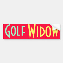 Golfwitter-Autoaufkleber Autoaufkleber