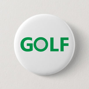 Golfzeichen Button