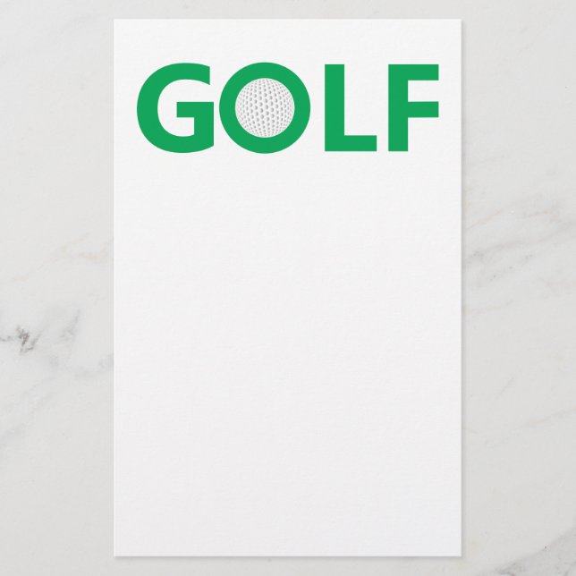 Golfzeichen Flyer (Vorne)