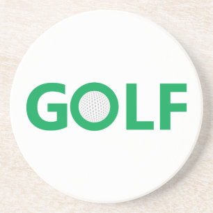 Golfzeichen Getränkeuntersetzer
