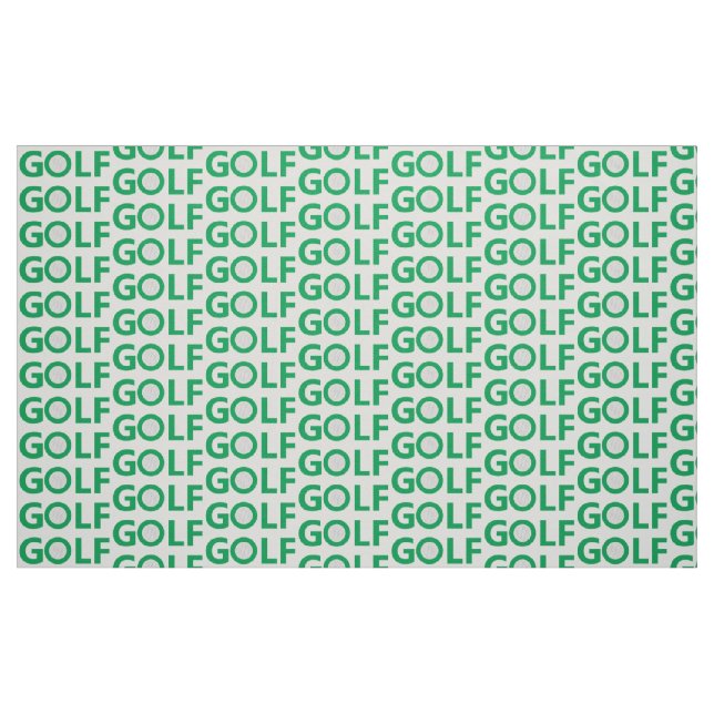 Golfzeichen Stoff (Fat Quarter (45,7 x 55,9 cm))