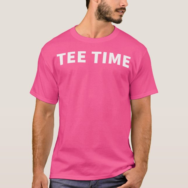 Golfzeit T-Shirt (Vorderseite)