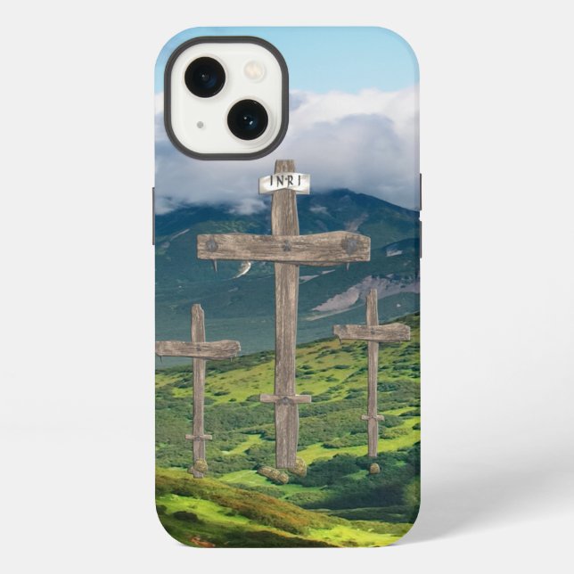 Golgatha iPhone Hülle (Rückseite)