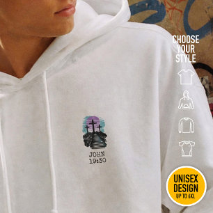 Golgatha Kalvarienberg es ist vollbracht Modern Ch Hoodie