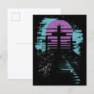 Golgatha Kalvarienberg es ist vollbracht Moderne c Postkarte