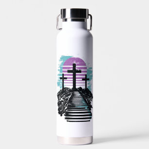 Golgatha Kalvarienberg es ist vollbracht Moderne c Trinkflasche