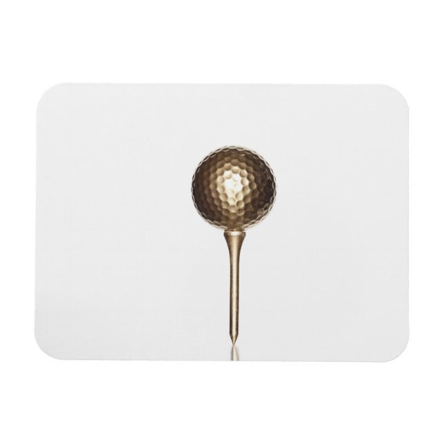 Golgolfball und Abschlag Magnet (Horizontal)