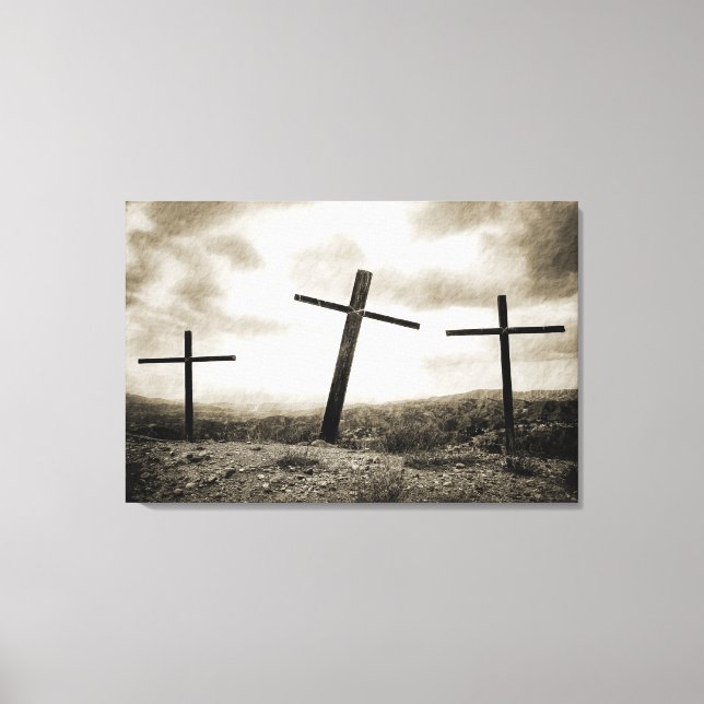 GOLGOTHA Leinwandkunst Leinwanddruck (Vorderseite)