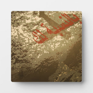 Golgotha Plaque Fotoplatte